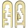 mini huzzle cast keyhole gold boite 