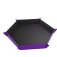 piste a des magnetique hexagonale noir violet ggs60059ml 