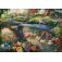 puzzle 1000 schmidt kinkade disney alice au pays des merveilles 