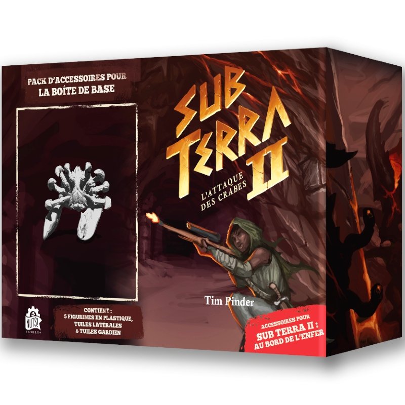 Sub Terra II - Extension Pack d'accessoires L'Attaque des Crabes - Buy your  Board games in family & between friends - Playin by Magic Bazar