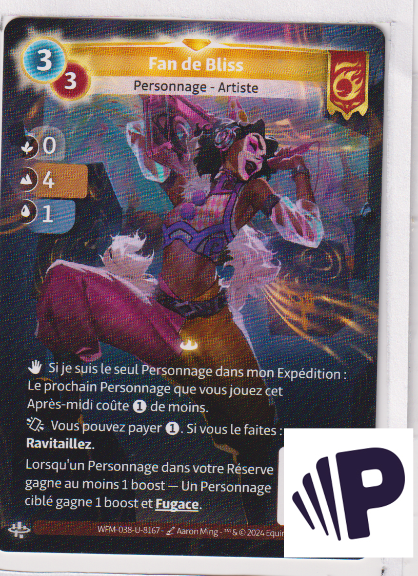 BLISS Fan - F Bravos