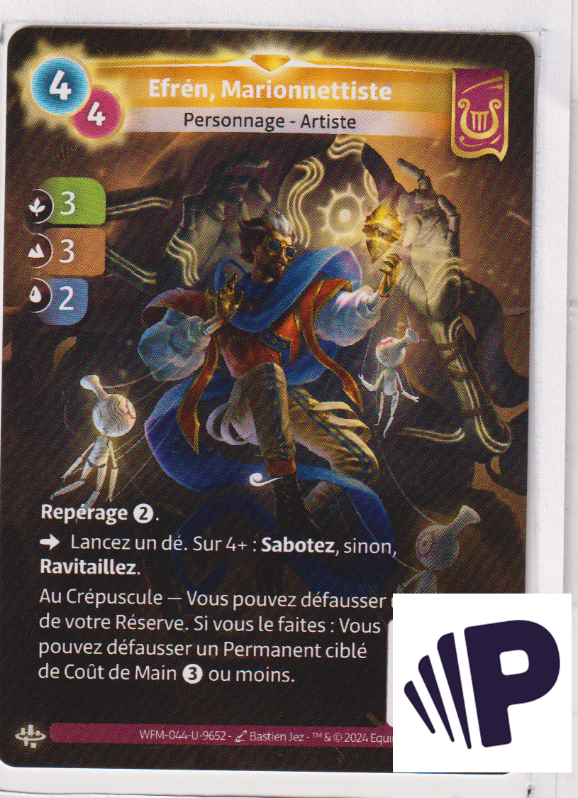 Efrén, Puppet Master - R Lyra