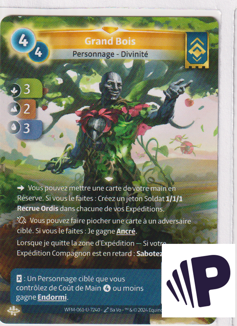 Gran Bwa - F Ordis
