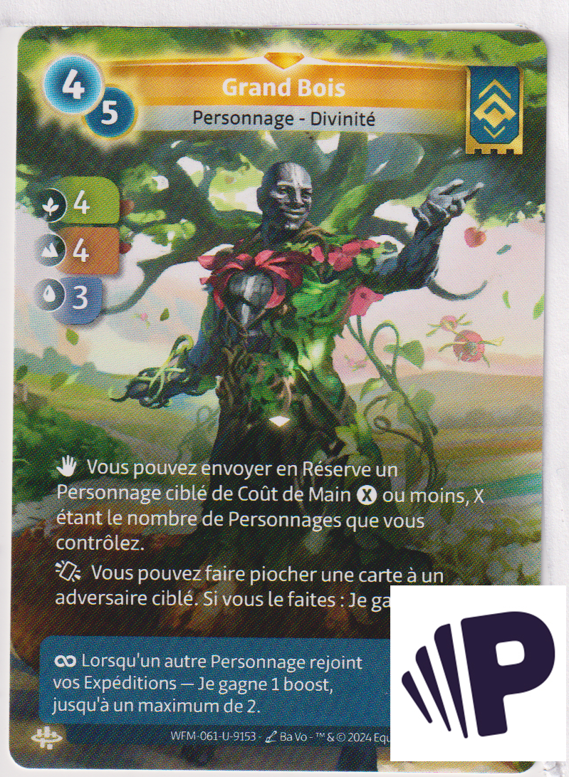 Gran Bwa - F Ordis