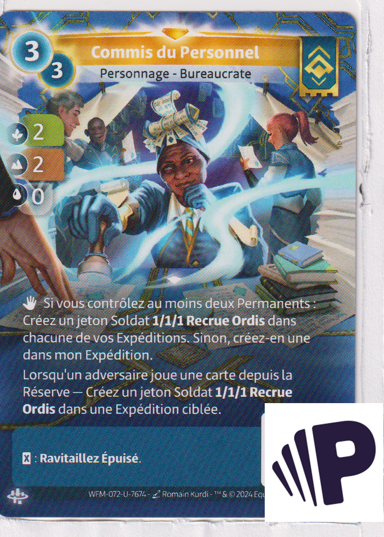 Staff Clerk - R Ordis