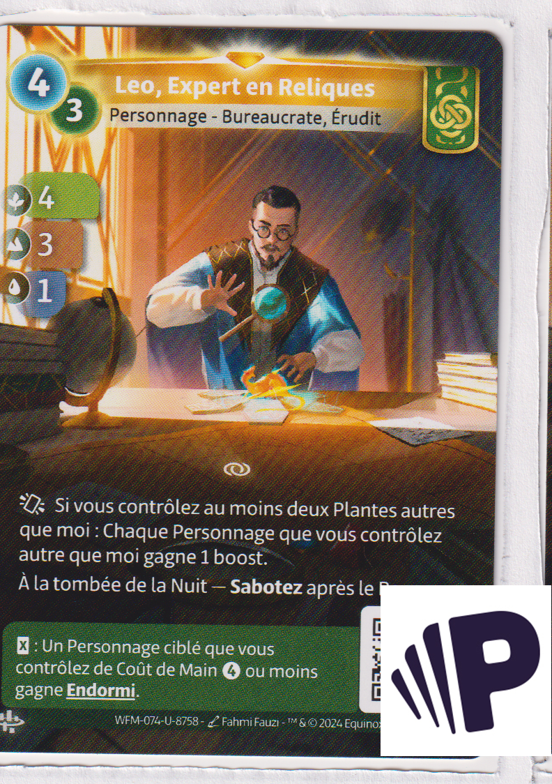 Leo, Relic Expert - F Muna