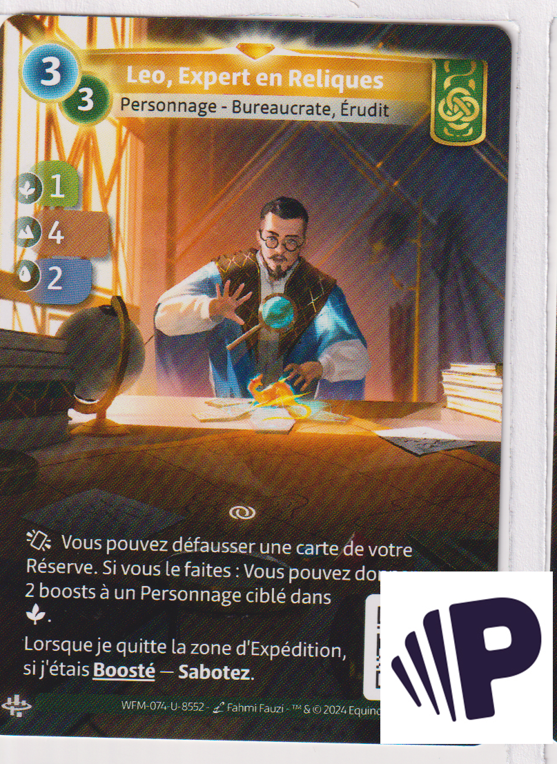 Leo, Relic Expert - F Muna