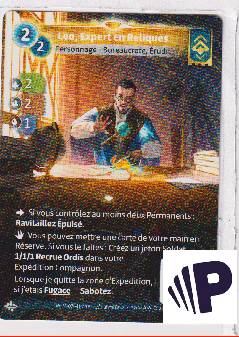 Leo, Relic Expert - R Ordis