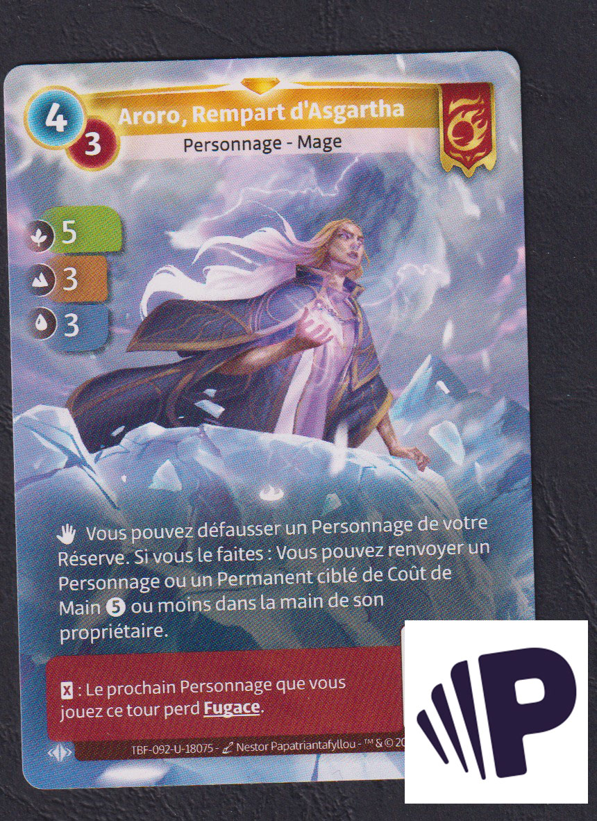 Aroro, Savior of Asgartha - F Bravos